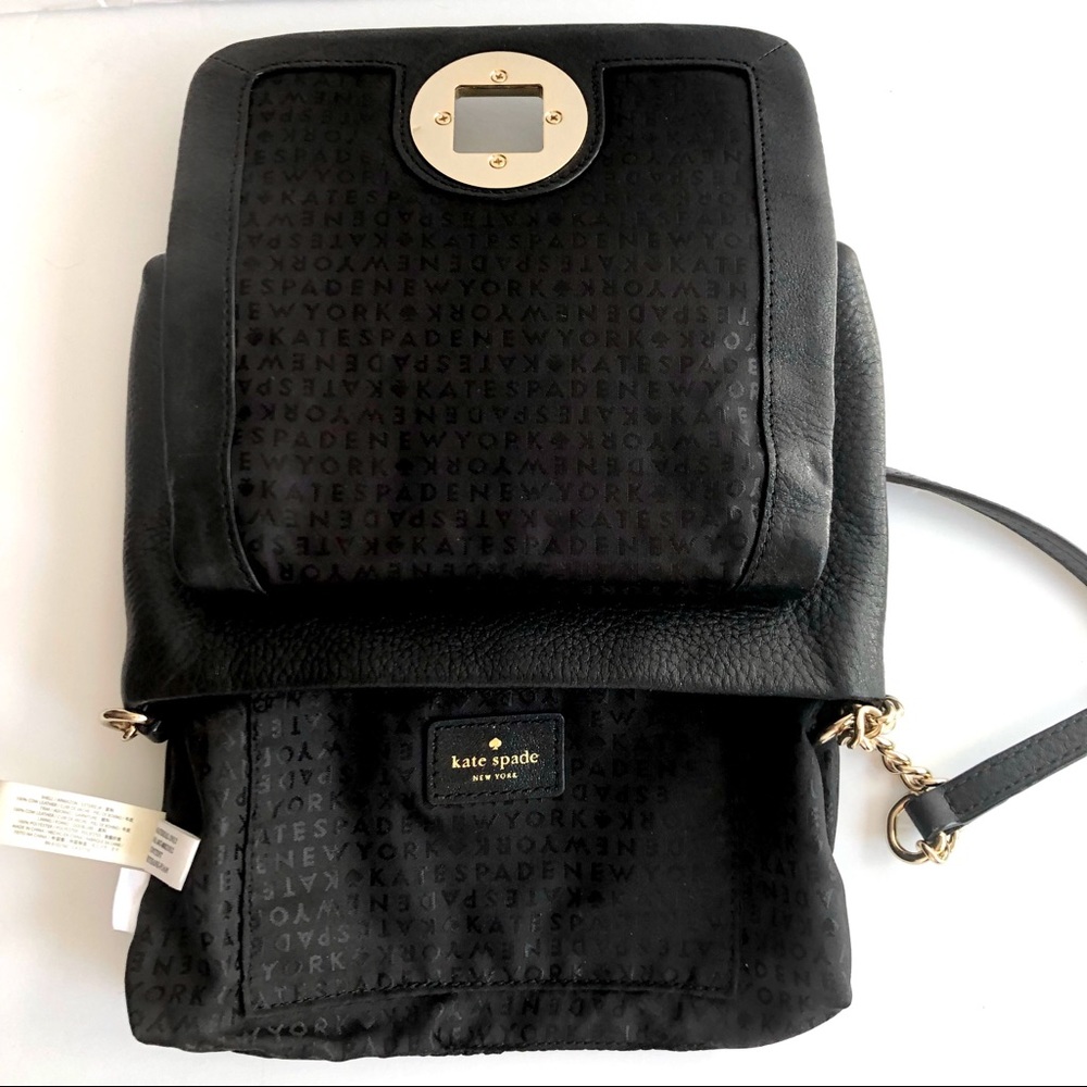 kate spade Whitaker Place Naomi  Black Quilted Crossbody - Picture 10 of 16